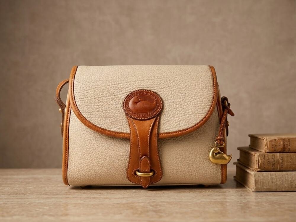Authentic Vintage Dooney & Bourke All-Weather (AWL) Classic Medium Essex Bag